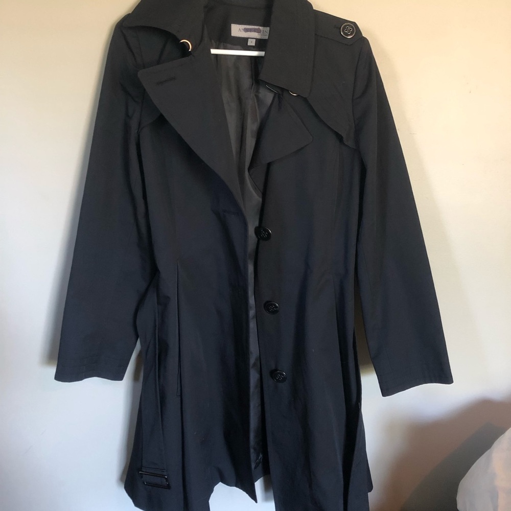 Anne Klein Black Trench Coat